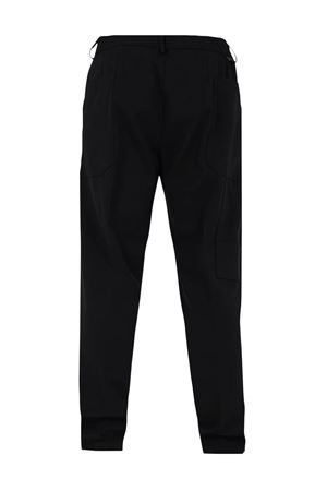 Black virgin wool blend trousers YES LONDON | XP3265NERO